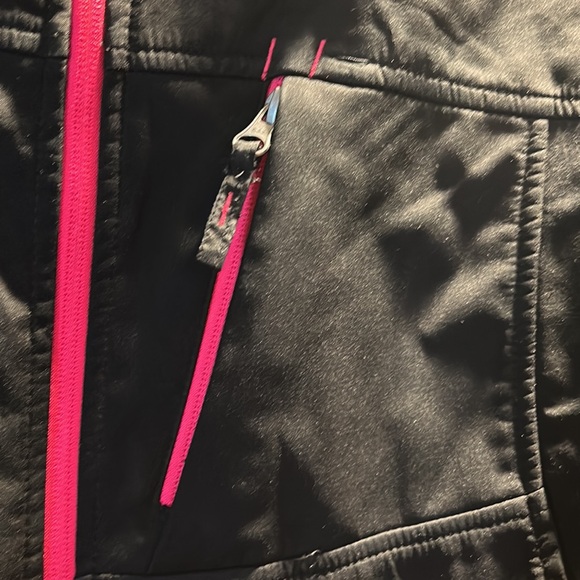 Hooded Free Tech 3X 22/24W Zip Front waterproof outdoor Jacket Soft Lining - Picture 2 of 9